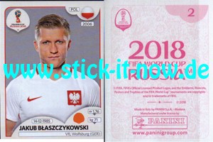 Panini WM 2018 Russland "Sticker" INT/Edition - Nr. 591