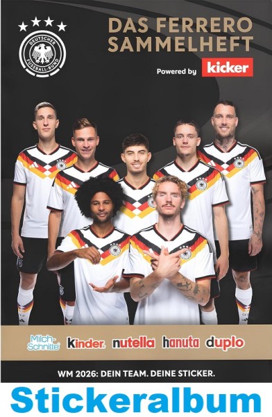 Ferrero Team Sticker WM 2026 - Stickeralbum