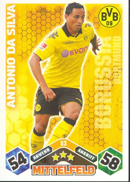 Antonio da Silva - Match Attax 10/11 Spezial