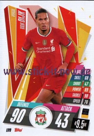 Match Attax Champions League 2020/21 - Nr. LIV 9