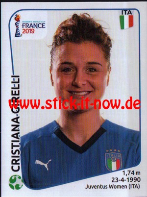 Panini Frauen WM 2019 Frankreich - Nr. 211