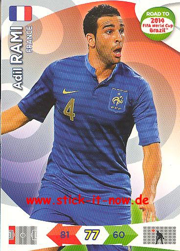 Panini Adrenalyn XL Road to WM 2014 - Adil RAMI