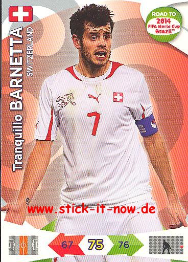 Panini Adrenalyn XL Road to WM 2014 - Tranquillo BARNETTA