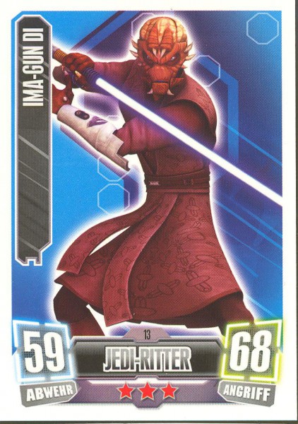 Force Attax - Serie II - Ima-Gun Di - Jedi-Ritter