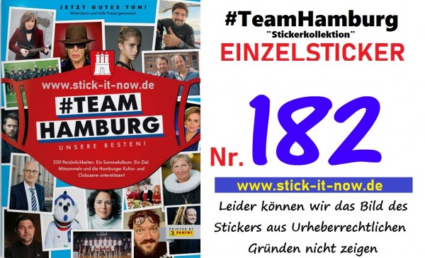 #TeamHamburg "Sticker" (2021) - Nr. 182