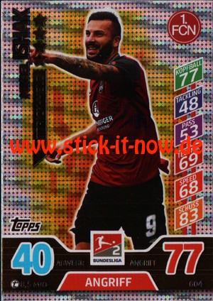 Topps Match Attax Bundesliga 17/18 EXTRA - Nr. 604 (Hattrick-Held)