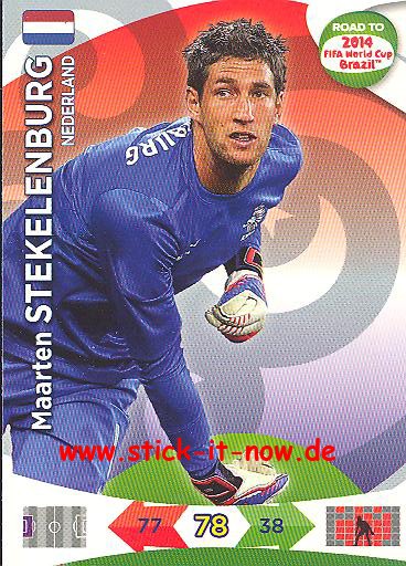 Panini Adrenalyn XL Road to WM 2014 - Maarten STEKELENBURG