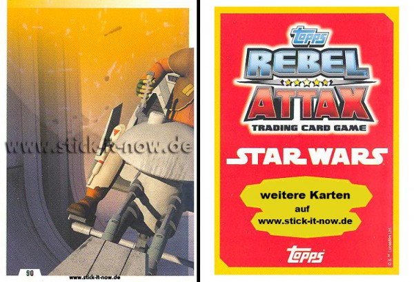 Rebel Attax - Serie 1 (2015) - STRIKE-FORCE - REBELLION 1 - Nr. 90