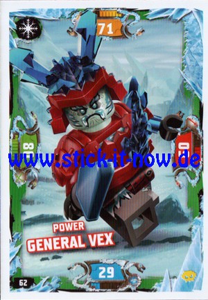 Lego Ninjago Trading Cards - SERIE 5 "Next Level" (2020) - Nr. 62