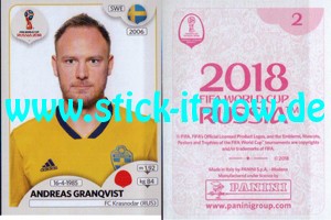 Panini WM 2018 Russland "Sticker" INT/Edition - Nr. 465