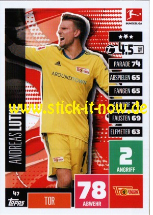 Topps Match Attax Bundesliga 2020/21 - Nr. 47