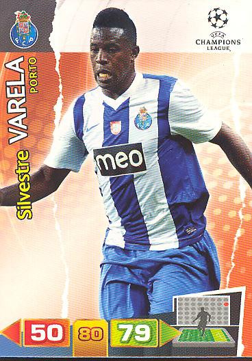 Silvestre Varela - Panini Adrenalyn XL CL 11/12 - FC Porto