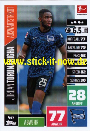 Topps Match Attax Bundesliga 2020/21 "Extra" - Nr. 497