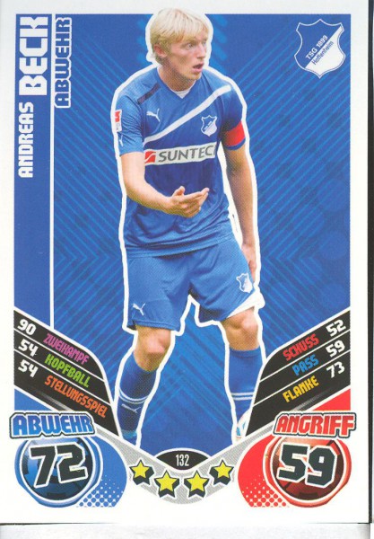 Andreas Beck - Match Attax 11/12