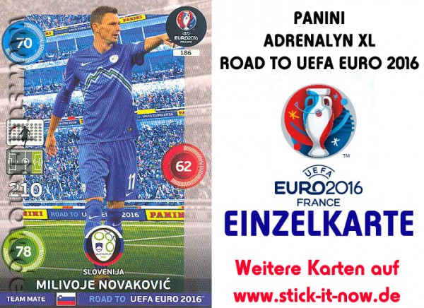 Adrenalyn XL - Road to UEFA Euro 2016 France - Nr. 186