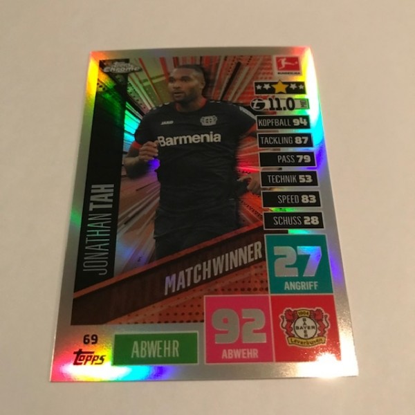 Match Attax BL Chrome 20/21 - Nr. 69 ( Refractor )