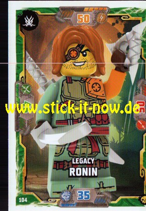Lego Ninjago Trading Cards - SERIE 6 (2021) - Nr. 104