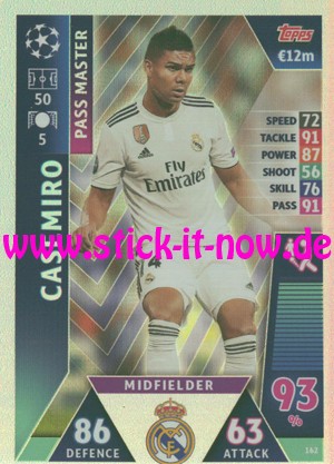 Match Attax CL 18/19 "Road to Madrid" - Nr. 162