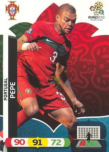 Panini EM 2012 - Adrenalyn XL - Pepe - Portugal