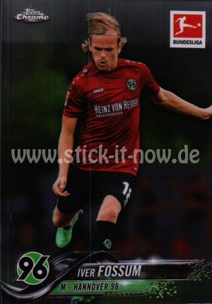 Bundesliga Chrome 18/19 - Iver Fossum - Nr. 32