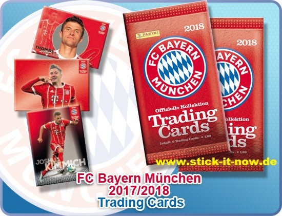 FC BAYERN MÜNCHEN - Trading Cards - 2018 - 1 Display (24 Booster)