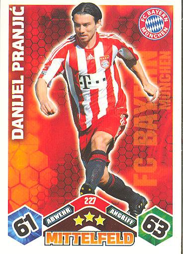 Match Attax 10/11 - DANIJEL PRANJIC - 227