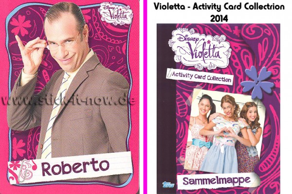 Disney Violetta - Activity Cards (2014) - Nr. 18