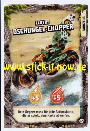 Lego Ninjago Trading Cards - SERIE 6 (2021) - Nr. 214