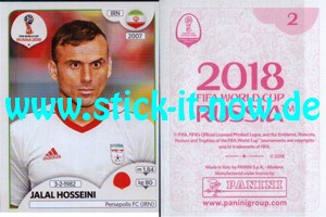 Panini WM 2018 Russland "Sticker" INT/Edition - Nr. 165