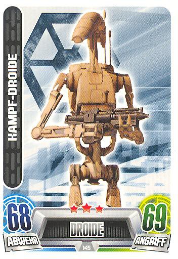 Force Attax Movie Collection - Serie 2 - KAMPF-DROIDE - Nr. 145