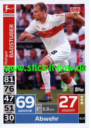 Topps Match Attax Bundesliga 18/19 "Action" - Nr. 419