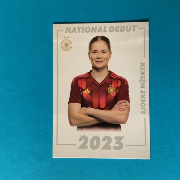 DFB Frauen Team-Set 2025 - Nr. DEB-20 ( Sjoeke Nüsken )