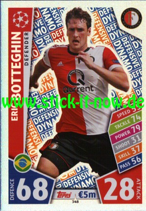 Match Attax Champions League 17/18 - Nr. 348 (Defensive Dynamo)