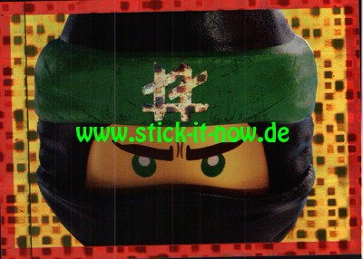 LEGO Ninjago Movie Sticker (2017) - Nr. 10 (GLITZER)