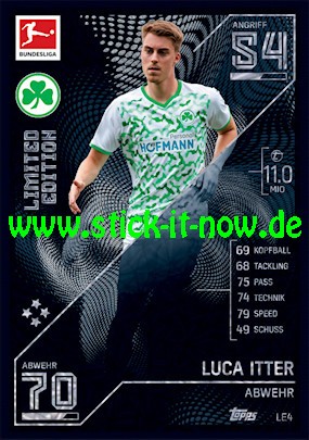 Topps Match Attax Bundesliga 2021/22 - Nr. LE 4 ( Limited Edition )