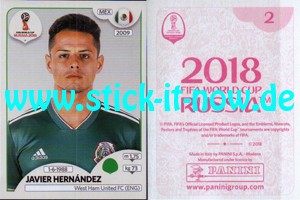 Panini WM 2018 Russland "Sticker" INT/Edition - Nr. 458