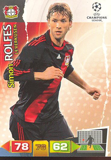 Simon Rolfes - Panini Adrenalyn XL CL 11/12 - Bayer 04 Leverkusen