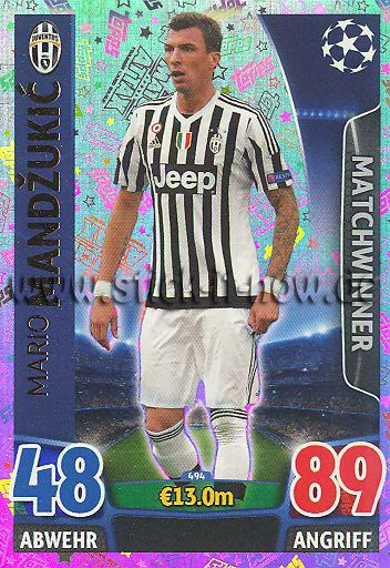 Champions League - Match Attax 15/16 - Nr. 494