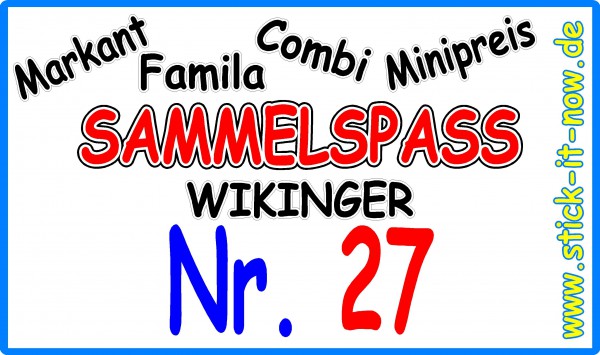 Sammelspass - Küstengold - Wikinger (2014) - Nr. 27