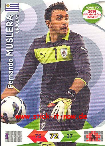 Panini Adrenalyn XL Road to WM 2014 - Fernando MUSLERA