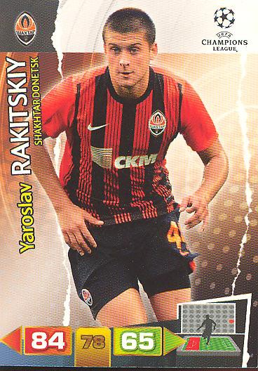 Yaroslav Rakitskiy - Panini Adrenalyn XL CL 11/12 - FC Shakhtar Donetsk