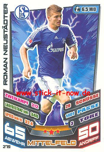 Match Attax 13/14 - FC Schalke 04 - Roman Neustädter - Nr. 279