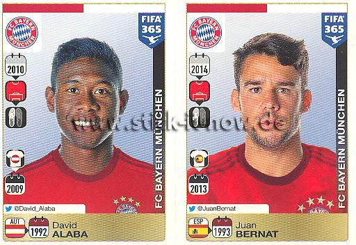 Panini FIFA 365 Sticker - Nr. 468 - 469