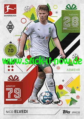 Topps Match Attax Bundesliga 2021/22 - Nr. XMAS 38