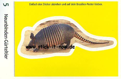 Edeka & WWF - Entdecke Brasilien - Sticker - Nr. 5