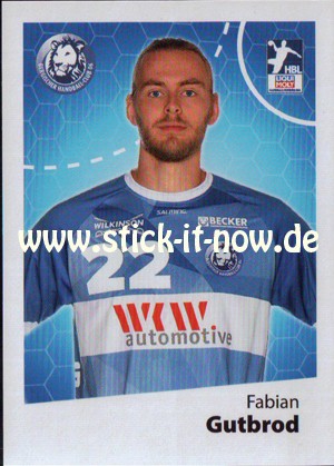 LIQUE MOLY Handball Bundesliga Sticker 19/20 - Nr. 15