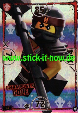 Lego Ninjago Trading Cards - SERIE 3 (2018) - Nr. 24 (ULTRA)