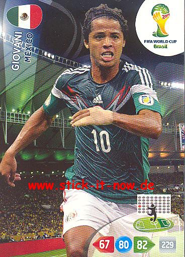 Panini Adrenalyn XL Brasil WM 2014 - GIOVANI