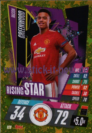 Match Attax Champions League 2020/21 - Nr. RS 9