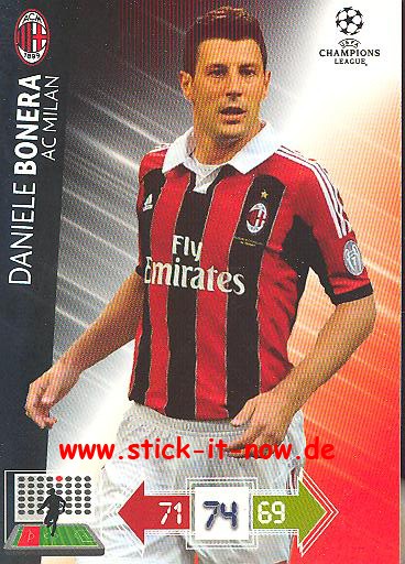 Panini Adrenalyn XL CL 12/13 - AC Mailand - Daniele Bonera